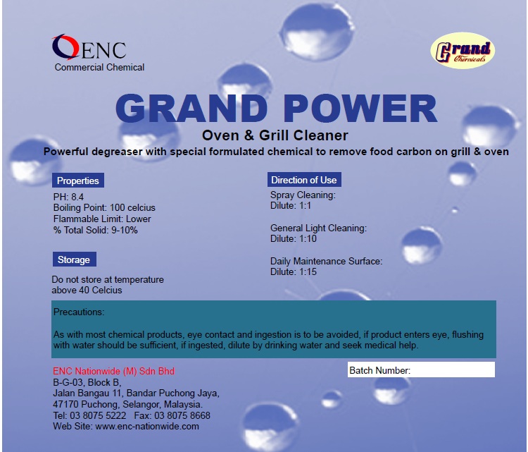 Ovan and Grill Cleaner